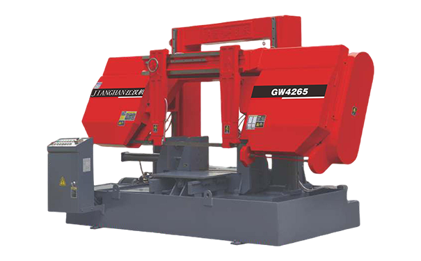 宣汉GW4265双柱龙门卧式带锯床
